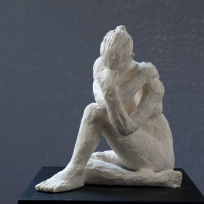 En hommage à Camille Claudel n°3, sculpture Plâtre numéroté de 1 à 8 par Juliette Trébuchet, artiste à Angers